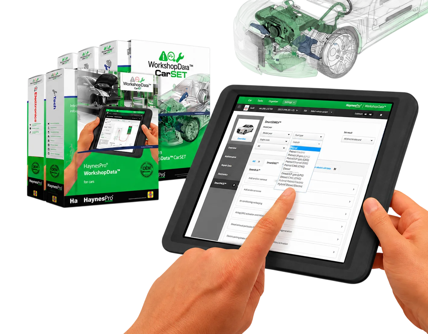 HaynesPro WorkshopData Coches + Smart para talleres mecánicos