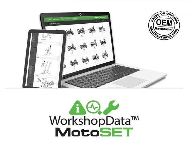 HaynesPro WorkshopData Moto Smart para talleres de motocicletas