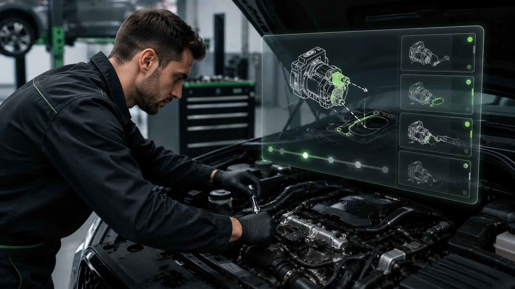 Procedimientos de reparación para talleres mecánicos